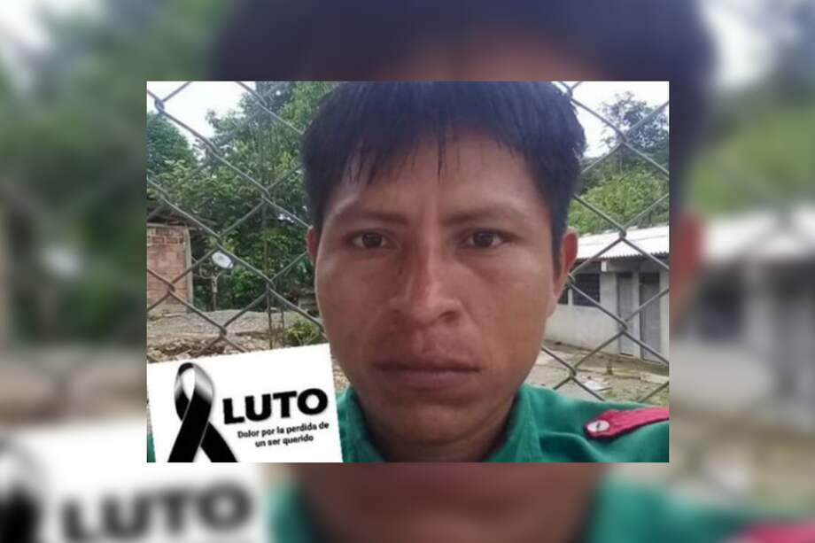Eleazar Tequia Bitucay fue asesinado durante una protesta pacífica de indígenas embera en la vía Quibdó-Medellín. / Foto: ONIC