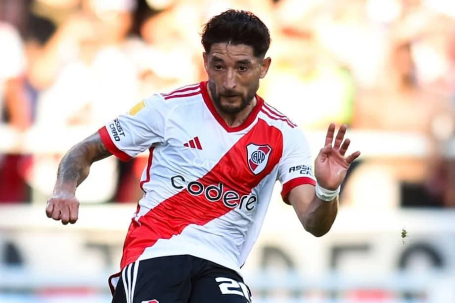 Milton Casco, en su etapa en RIver Plate.