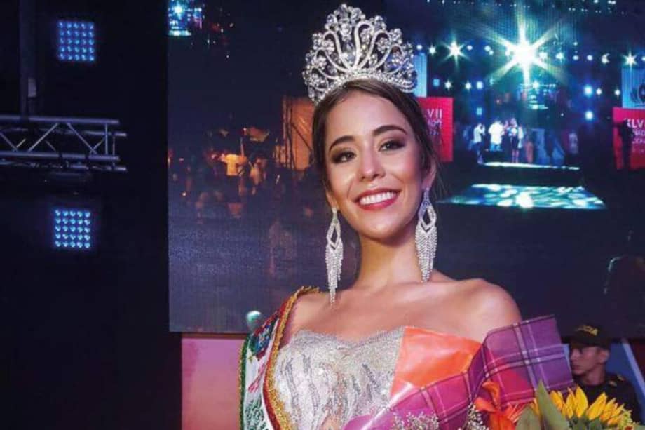 Angie Lorena Moreno, reina nacional del Turismo 2017-2018. / Cortesía