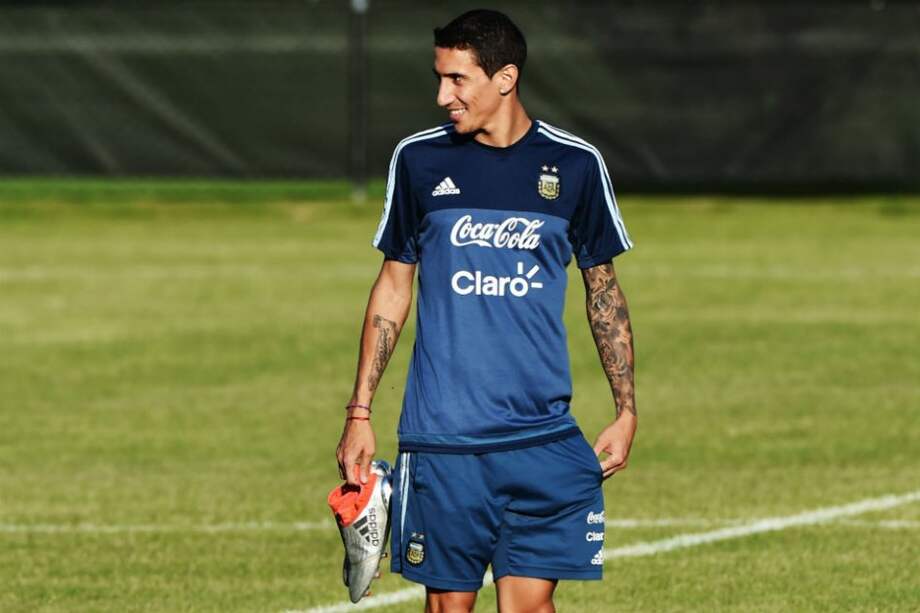 Ángel Di María, mediocampista de la Selección de Argentina. Foto: AFP