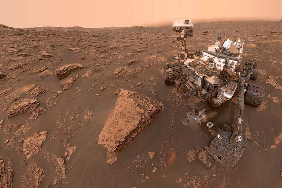 Imagen del Curiosity que desde 2012 está en la superficie marciana. Jet Propulsion Laboratory - Nasa