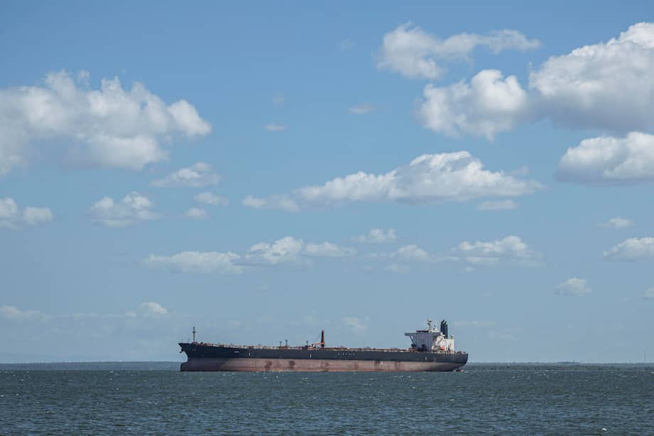 Foto de referencia. Un buque petrolero en el Lago de Maracaibo (Venezuela).