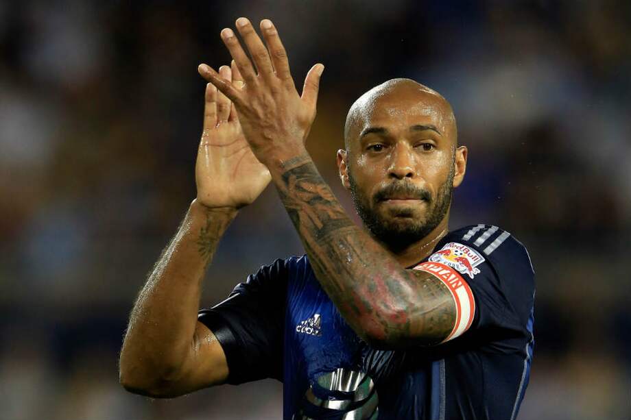 Thierry Henry, jugador de New York Red Bulls, es una de las estrellas de la MLS. / AFP