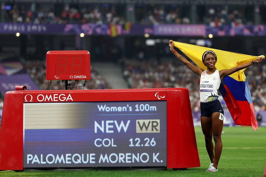 Karen Palomeque, la gran figura de Colombia en los Juegos Paralímpicos.