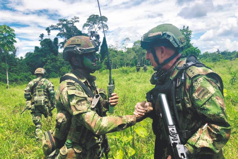 Más de 10.000 militares colombianos fueron enviados a Nariño para capturar a “Guacho”. / Cortesía Ejército