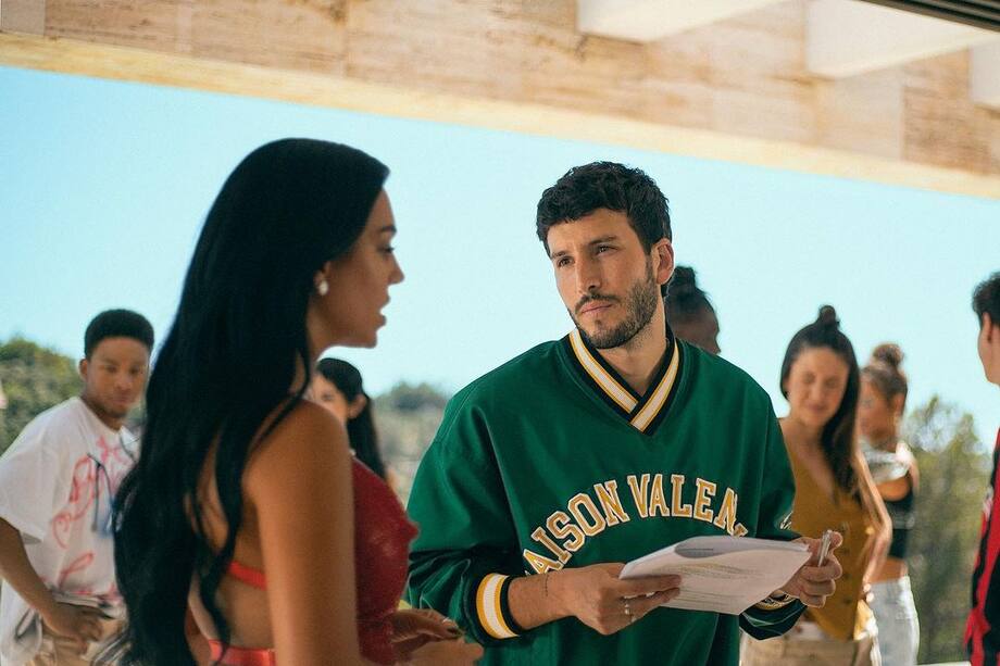 Esta es una de las imágenes que compartió Sebastián Yatra en compañía de Georgina Rodríguez