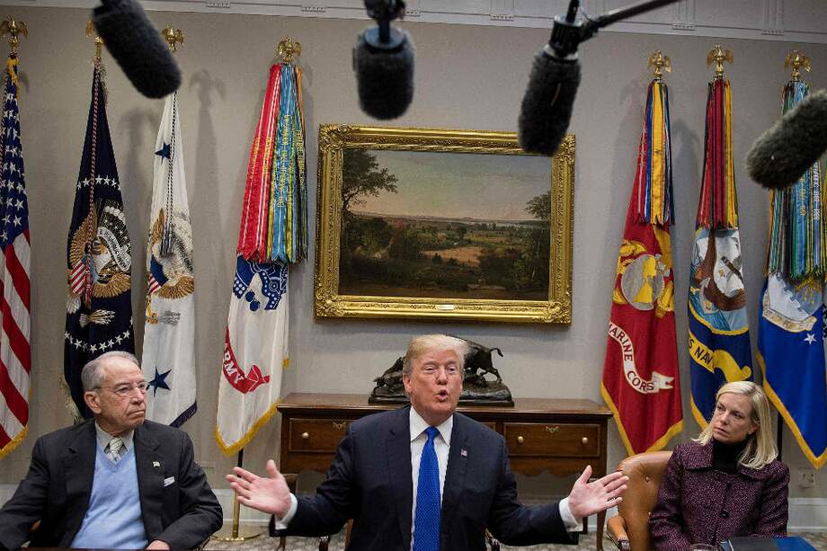 Donald Trump es el causante de la polémica con Twitter. / AFP