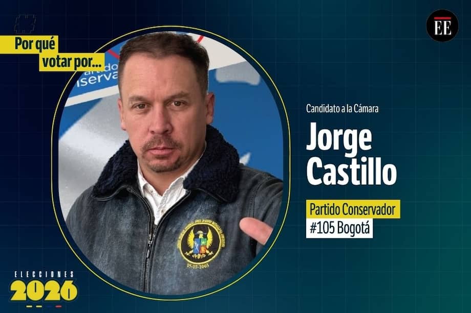 Jorge Castillo, candidato a la Cámara
