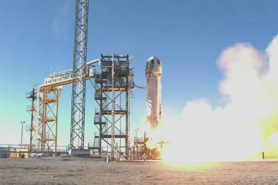 El objetivo de New Shepard es transportar a seis pasajeros en un viaje de 11 minutos de duración. / Blue Origin