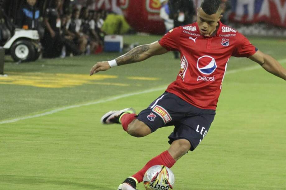 Leonardo Castro, delantero titular del Independiente Medellín. / DIM - Oficial