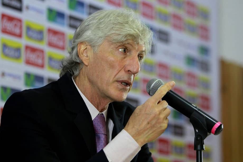 José Pékerman, técnico de la Selección Colombia. Foto: EFE