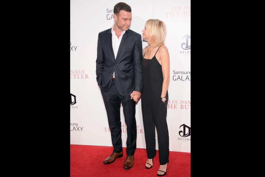 El actor Liev Liev Schreiber y su esposa Naomi Watts.
