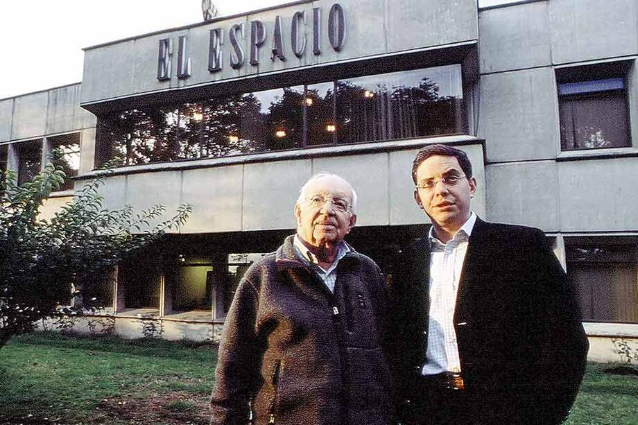 El diario ‘El Espacio’ fue fundado en 1965 por Jaime Ardila (izquierda) y es dirigido por su hijo, Pablo (derecha). / El Espacio