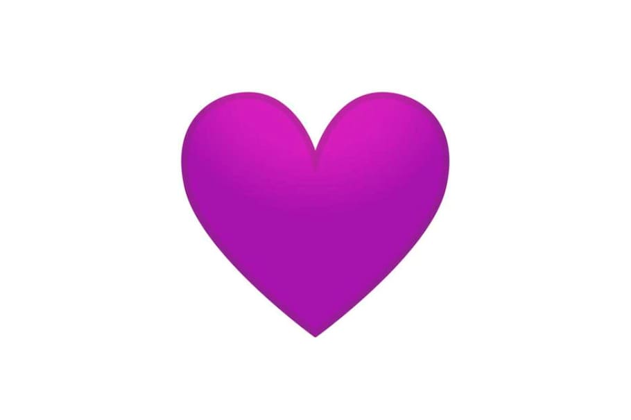WhatsApp: qué significa el emoji de corazón morado