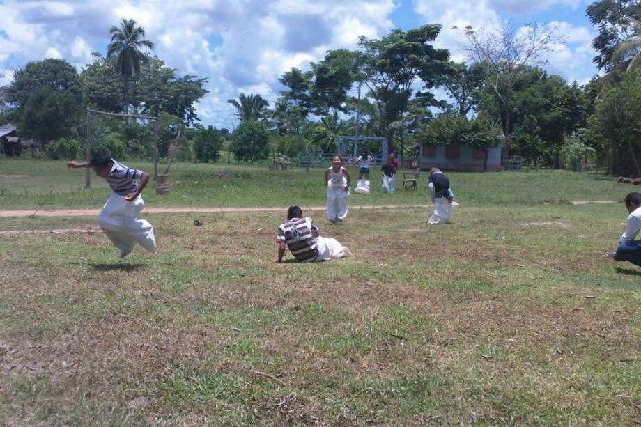 Las actividades lúdicas hicieron parte de la intervención psicosocial que País Libre adelantó en Las Palomas. / País Libre