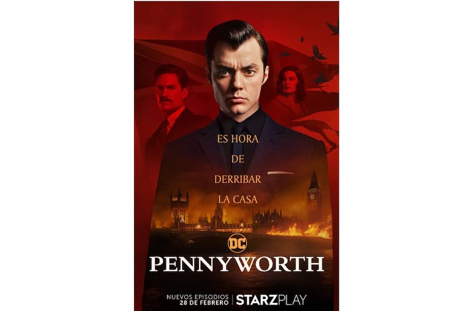 La serie "Pennyworth" aborda la historia de quien se convirtió en el mayordomo de la mansión de los Wayne.