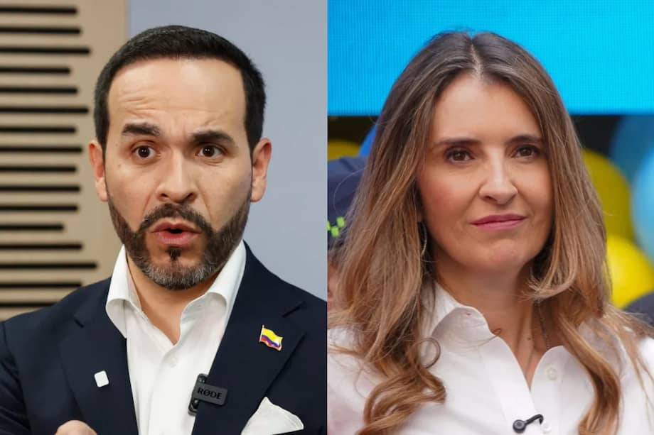 Los candidatos Abelardo de la Espriella y Paloma Valencia se posicionaron como los punteros de la derecha. El primero ya dobla a la segunda en intención de voto.