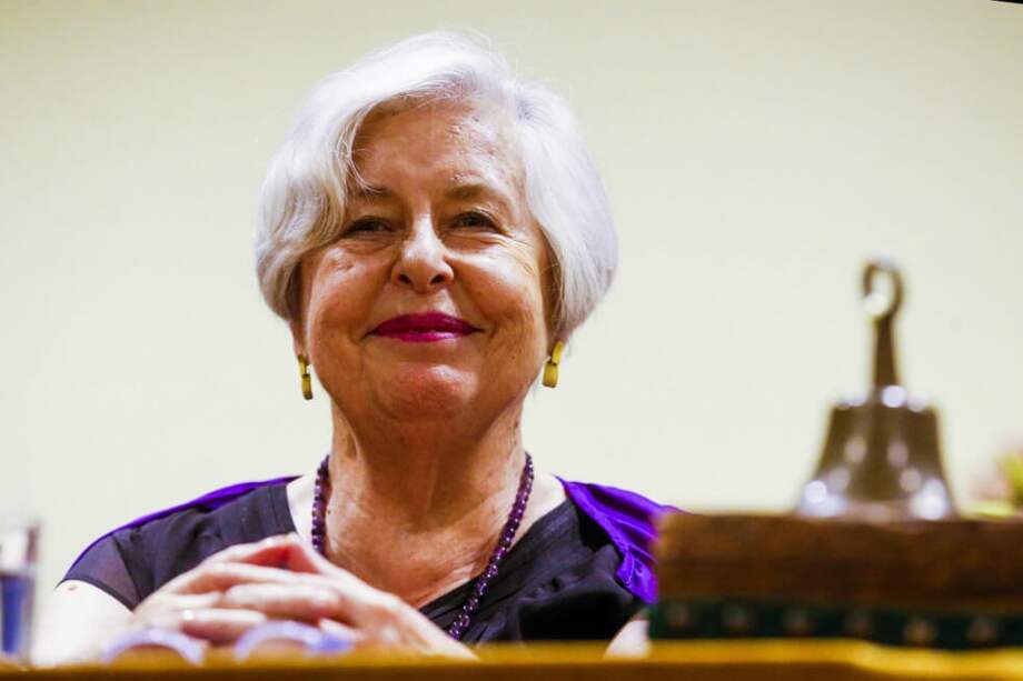Adriana Valdés, ensayista, miembro de la Academia Chilena desde 1993 y vicedirectora de la institución desde 2010. / EFE