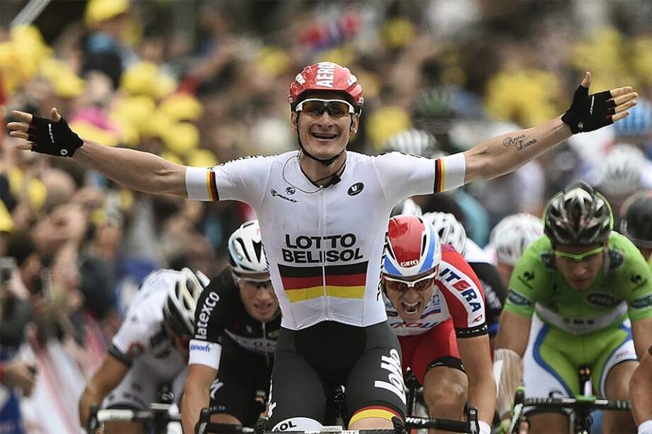 André Greipel se llevó la victoria en la sexta etapa del Tour de Francia