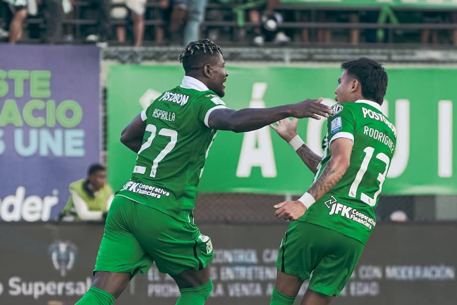 El conjunto verdolaga logró revertir el marcador en el segundo tiempo y ahora se ubica en la parte alta del campeonato.