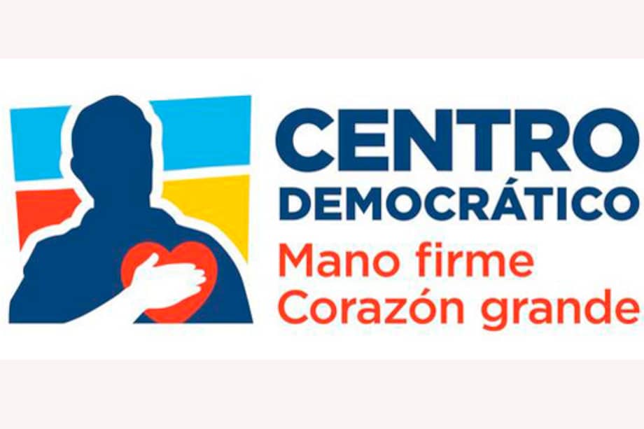 "Mano firme, corazón grande": nuevo logo del movimiento de Uribe
