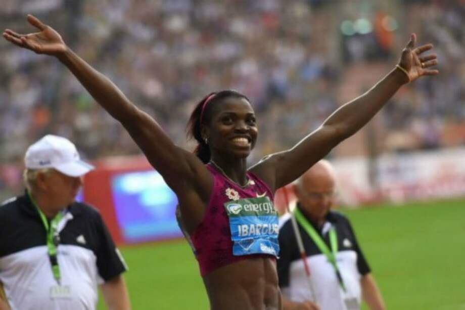 Caterine Ibargüen encabeza al equipo colombiano en el Mundial de Atletismo de Pekín