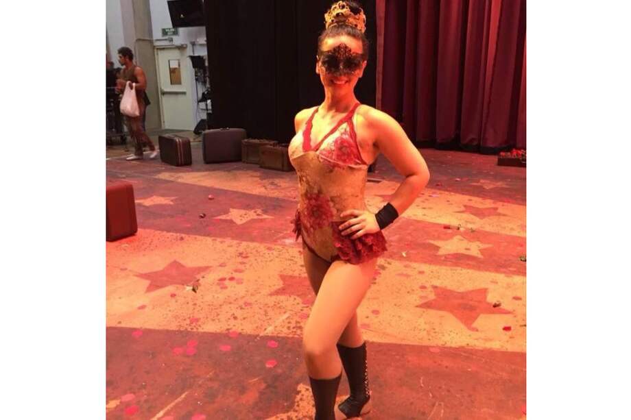 Leidy Marulanda es artista circense desde hace más de 15 años.