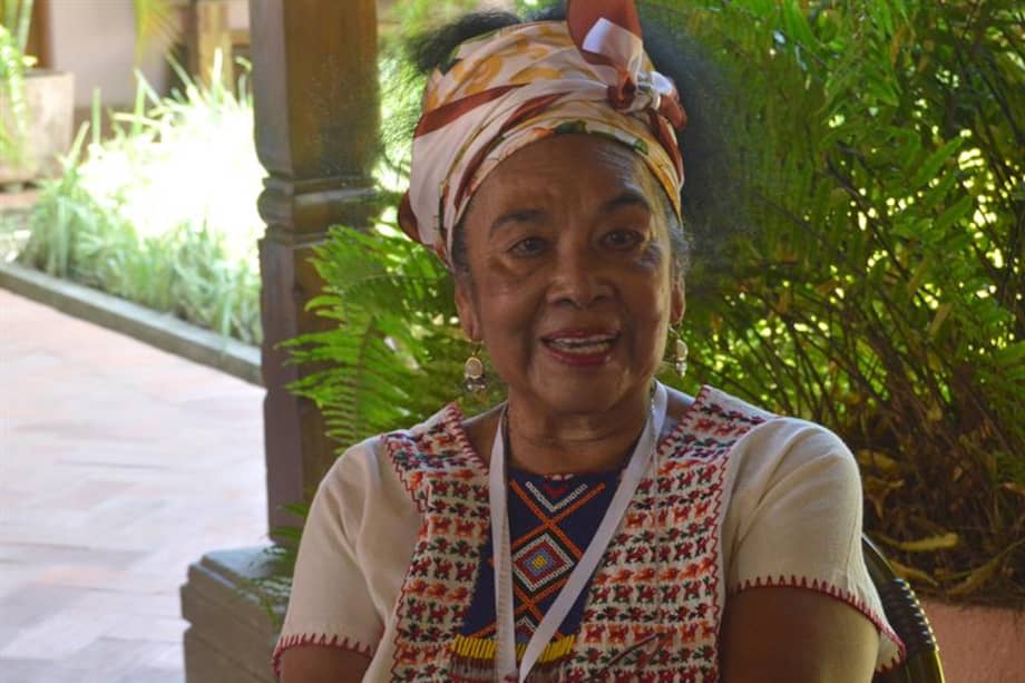 La artista colombiana Totó La Momposina en el VII Festival de Jazz celebrado en Mompox (Colombia). / EFE