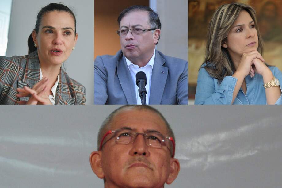 "Rechazamos los mensajes amenazantes contra las periodistas María Alejandra Villamizar y Vicky Dávila", fue el mensaje del presidente.