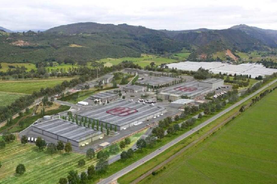 Render del parque industrial que debía entrar en funcionamiento el primer trimestre de 2014. /skyscrapcity