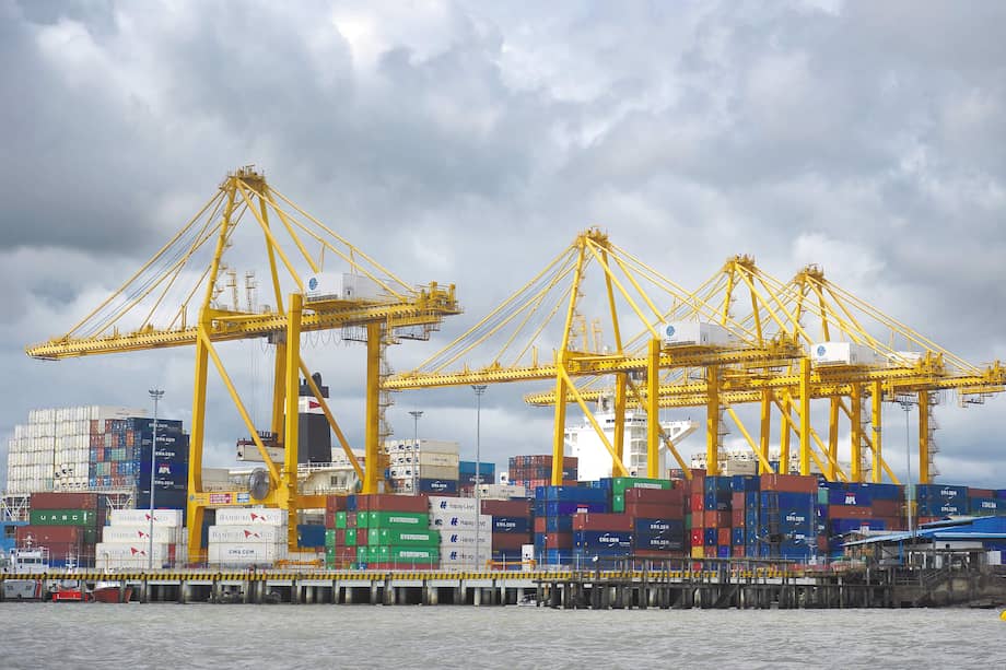 El puerto de Buenaventura está ubicado en la costa pacífica colombiana. / Gustavo Torrijos