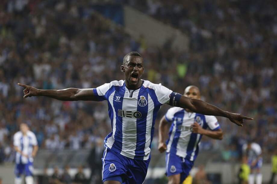 Jackson Martínez, delantero del Oporto. Foto: AFP