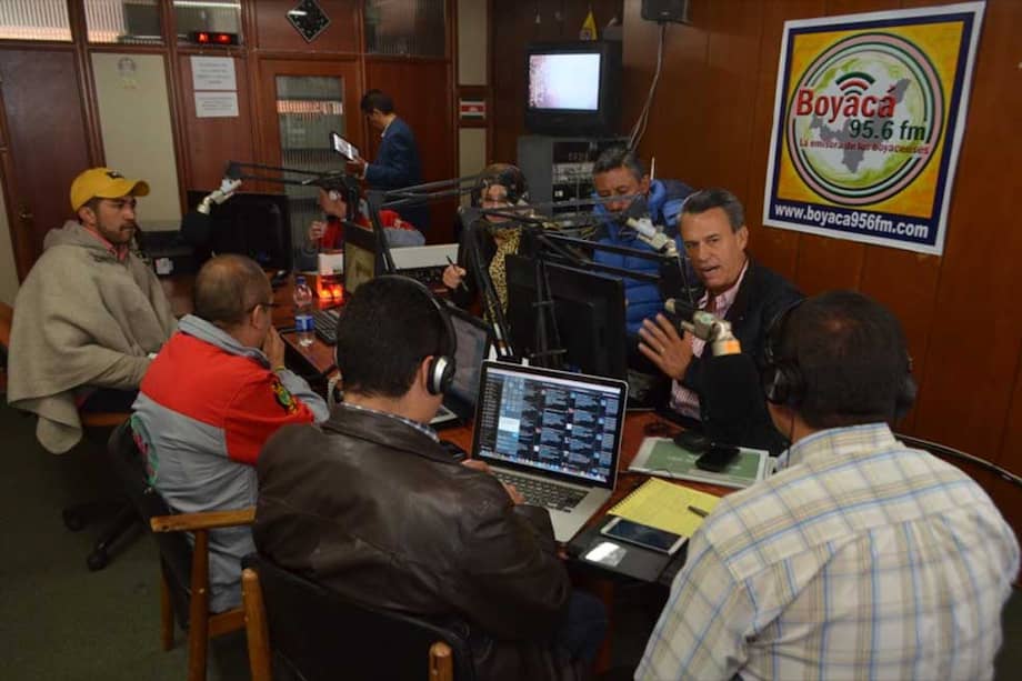 En Tunja (Boyacá) se reunieron el ministro de Agricultura, Rubén Lizarralde, y el líder campesino Cesar Pachón. / Minagricultura
