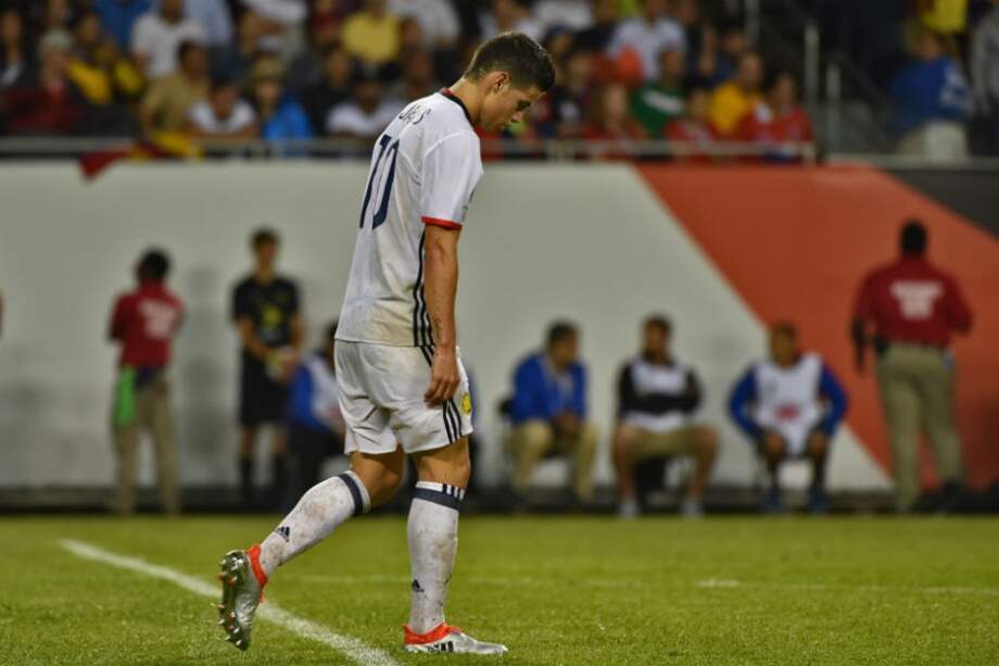 James Rodríguez, mediocampista de la Selección Colombia. Foto: AFP