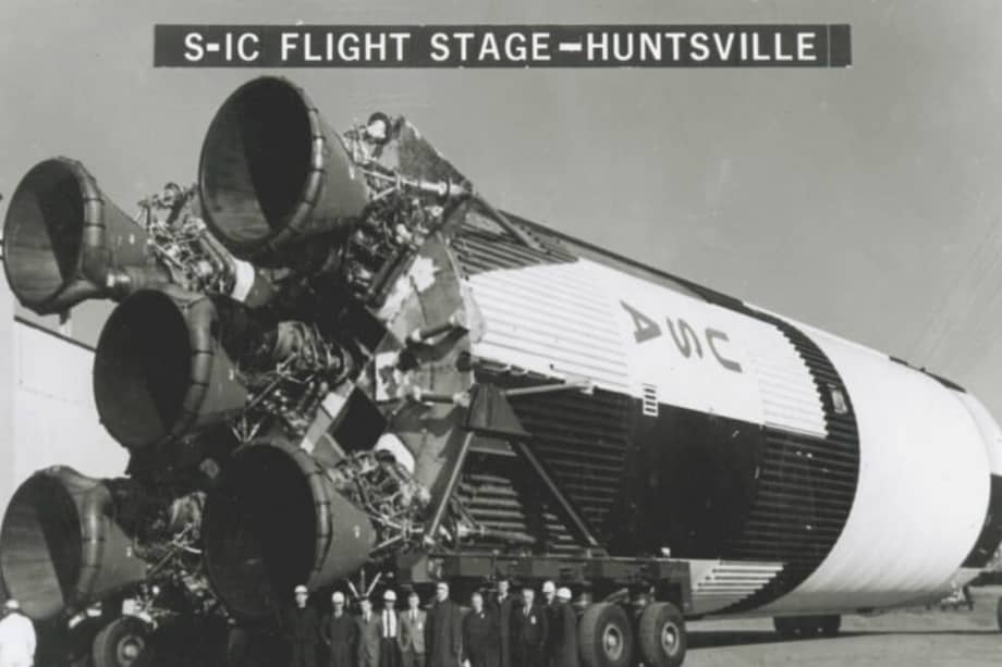 El cohete Saturno V que llevó el Apolo 11. / NASA