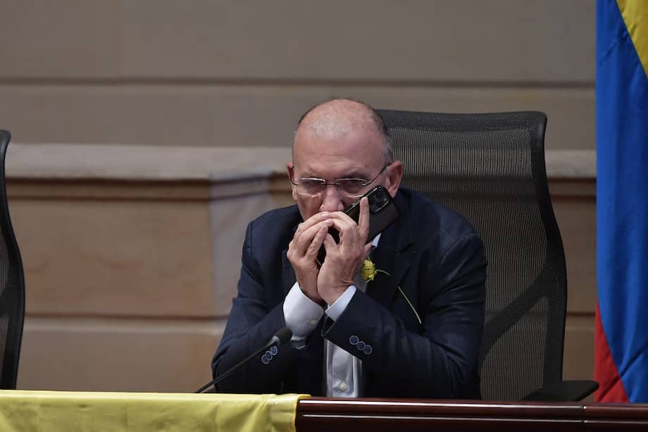 Roy Barreras (Pacto Histórico), presidente del Senado en la Legislatura 2022- 2023.