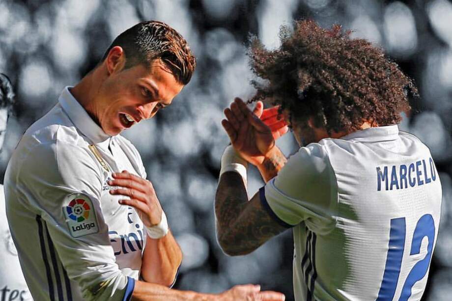 Marcelo jugó con Ronaldo desde que el portugués llegó al Real Madrid en 2009. / @marcelotwelve