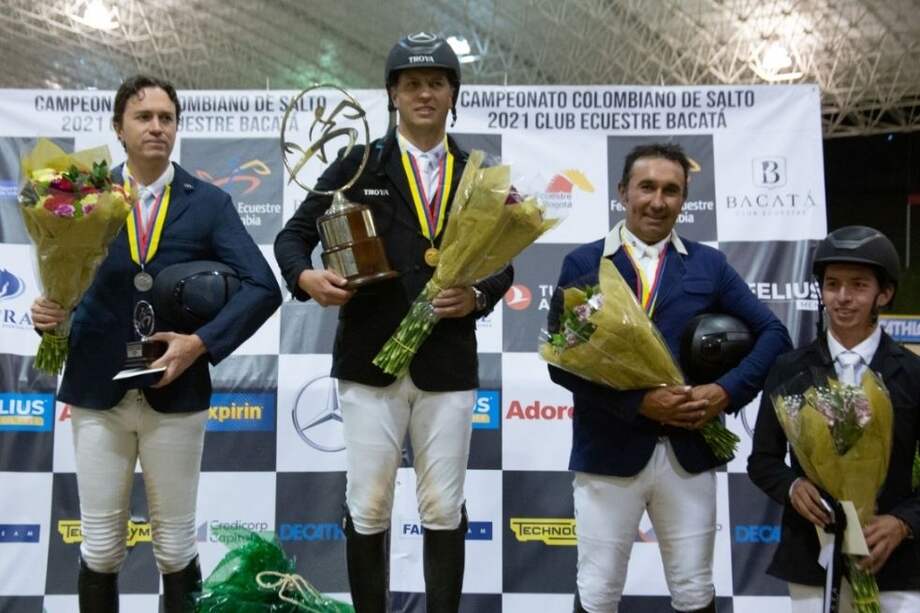 El podio principal de la competencia.