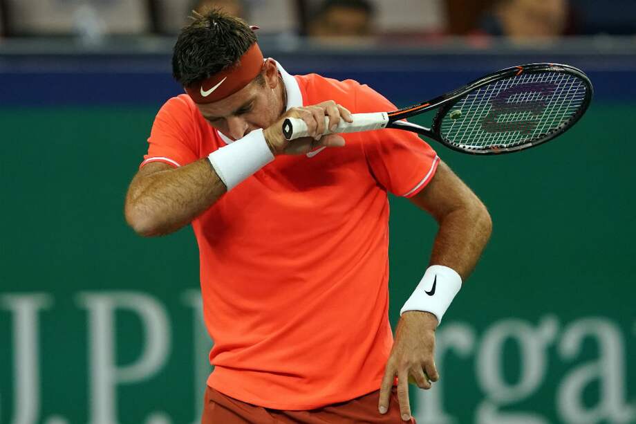 Juan Martín del Potro, tenista argentino. / AFP