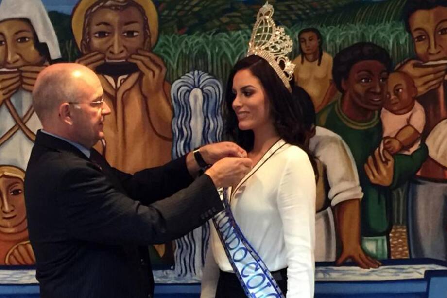 Miss Mundo Colombia, nombrada Embajadora Corazón Azul de la ONU