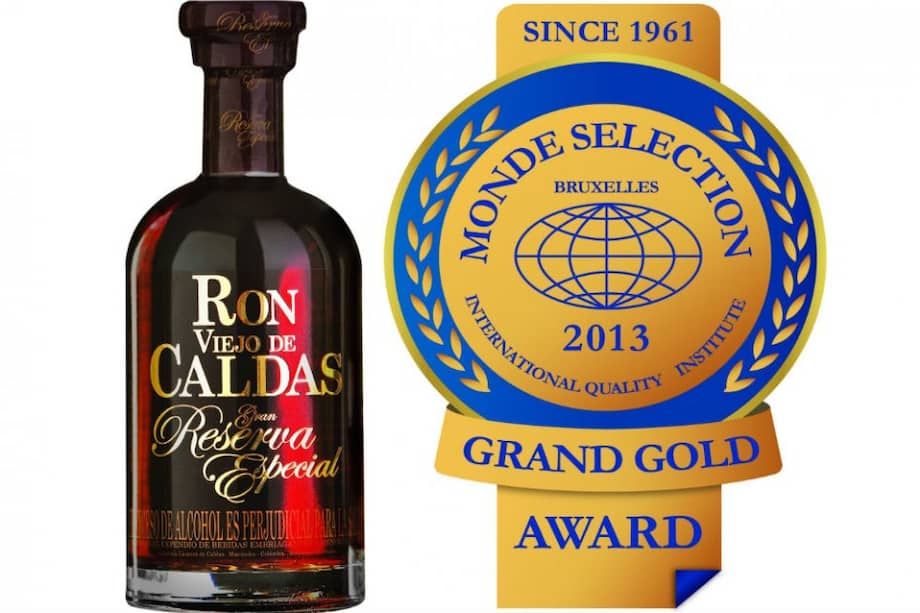 Ron Viejo de Caldas fue galardonado