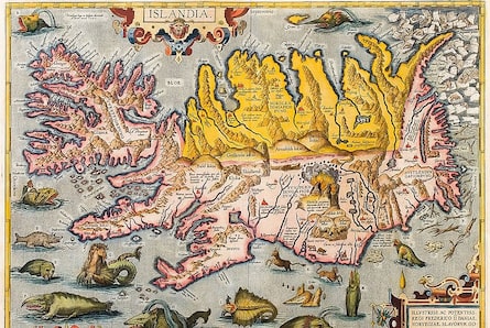 “Monstruos marinos en mapas medievales”: el nuevo libro sobre las bestias de la cartografía