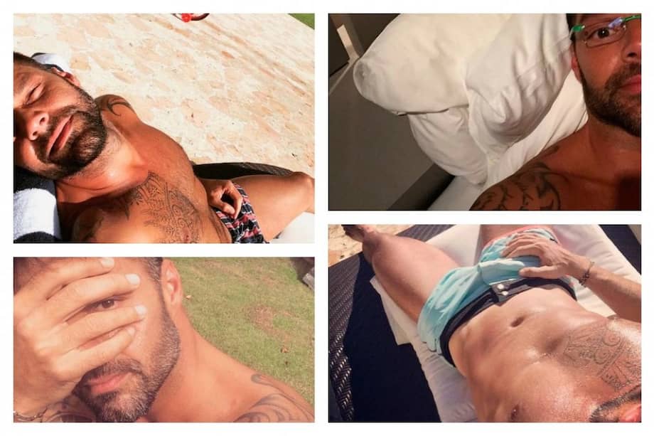 Tomadas de Instagram.com/ricky_martin
