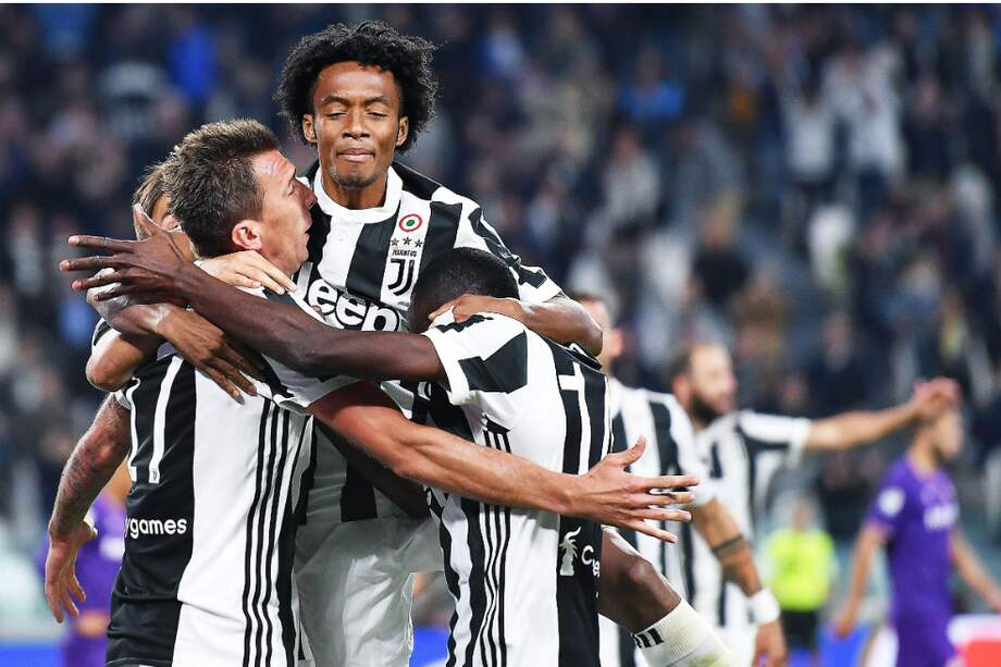 Juan Guillermo Cuadrado fue titular este miércoles ante la Fiorentina. / EFE