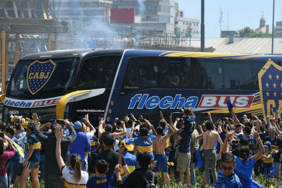 Boca pide la suspensión del partido frente a River. / AFP