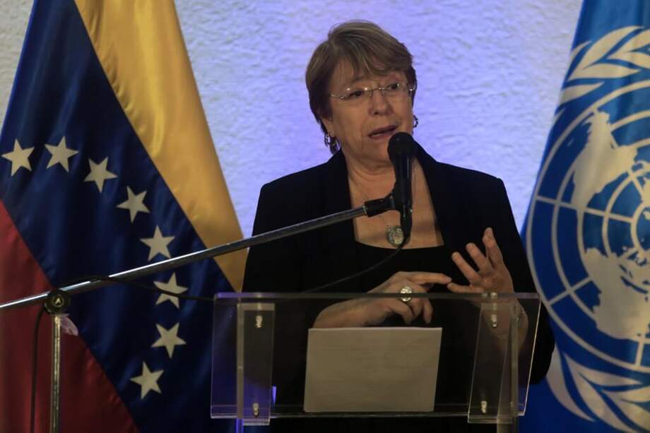 Michelle Bachelet, comisionada de la ONU para los Derechos Humanos. / AFP