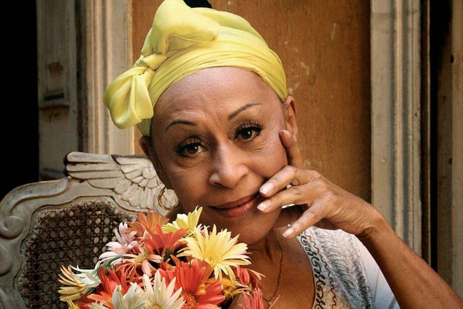 La cantante Omara Portuondo. / Efe