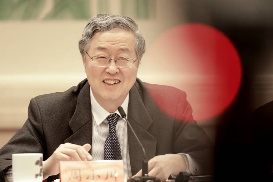 Zhou Xiaochuan, gobernador del Banco Popular de China, quien se retirará "pronto" del cargo. / Bloomberg