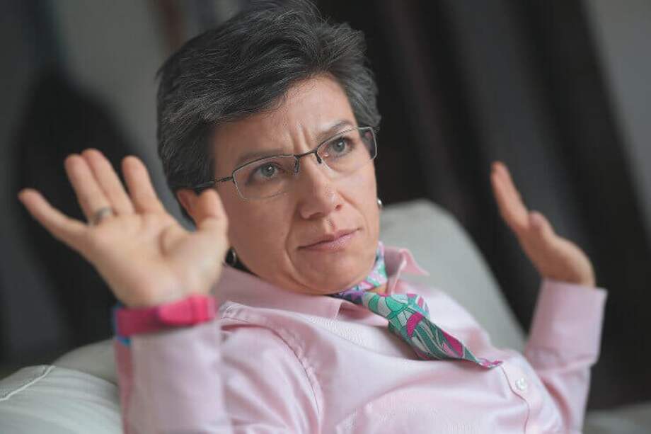 Claudia López, alcaldesa de Bogotá. / Mauricio Alvarado - El Espectador.