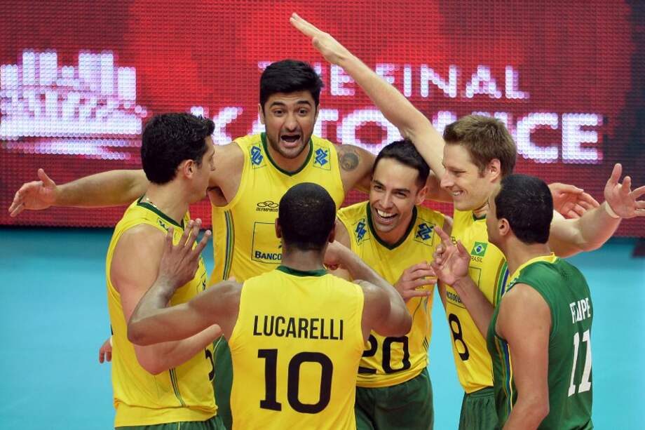 Brasil, primer finalista del Mundial de voleibol Polonia 2014